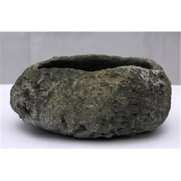 Paisaje 5 in. Faux Lava Rock Bonsai Pot PA2529803 - main